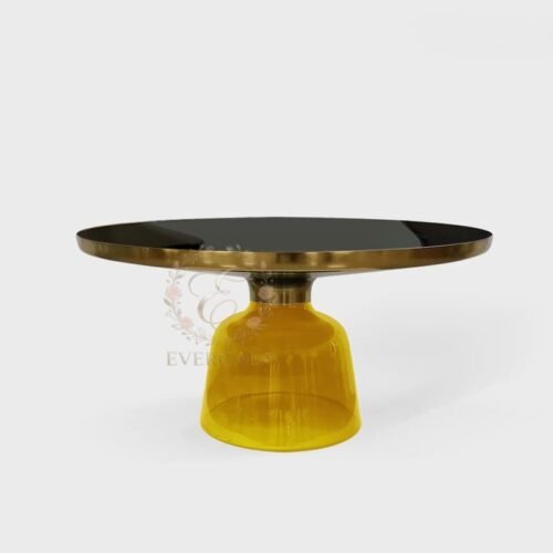 Candy Colorful Glass Base Fashion Commercial Coffee Table (4) Candy Colorful Glass Base Fashion Commercial Coffee Table (4)