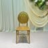 Commercial Grade Gold Round Back Banquet Chair for Hotel Wedding (3)