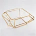 Geometric Gold Frame Modern Wedding Coffee Table (2)