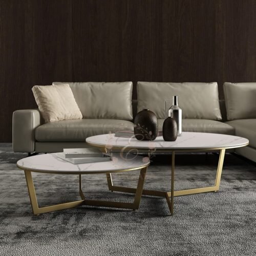 Gold Frame Marble Top Wedding Coffee Table (2) Gold Frame Marble Top Wedding Coffee Table (2)