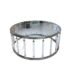 Modern Luxury Clear Acrylic Round Coffee Table (3)