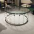 Modern Luxury Clear Acrylic Round Coffee Table (4)