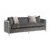 Luxury beige laser carved hollow out sofa set for hotel lobby