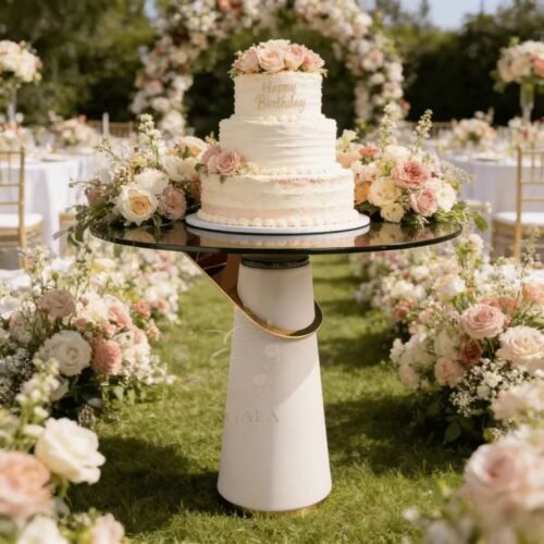 beige-leather-wrapped-wood-pedestal-smoked-glass-table2 beige-leather-wrapped-wood-pedestal-smoked-glass-table2