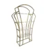 curved gold oval wine rack display stand for wedding receptions (3)
