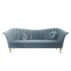 Luxury dark green tufted double sofa for hotel banquet