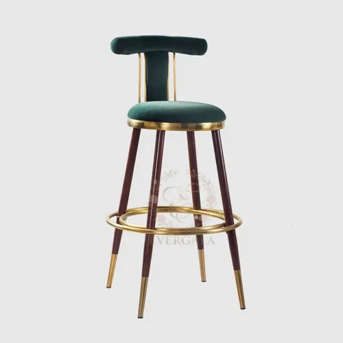 emerald green velvet bar stool gold legs for gala dinner wedding events (2) emerald green velvet bar stool gold legs for gala dinner wedding events (2)