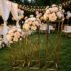 gold-crisscross-wedding-flower-stand
