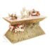gold-rectangular-glass-wedding-banquet-table (3)