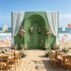 green-matte-arch-backdrop-for-wedding-party