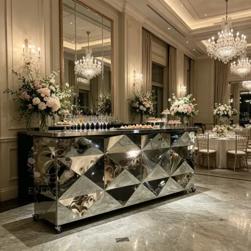 luxury-mirror-gold-wedding-bar-counter luxury-mirror-gold-wedding-bar-counter