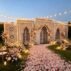 mirror-gold-carved-backdrop-palace-wedding