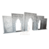Elaborate mirror gold and white carved pattern backdrop wall for palace style luxury wedding decor