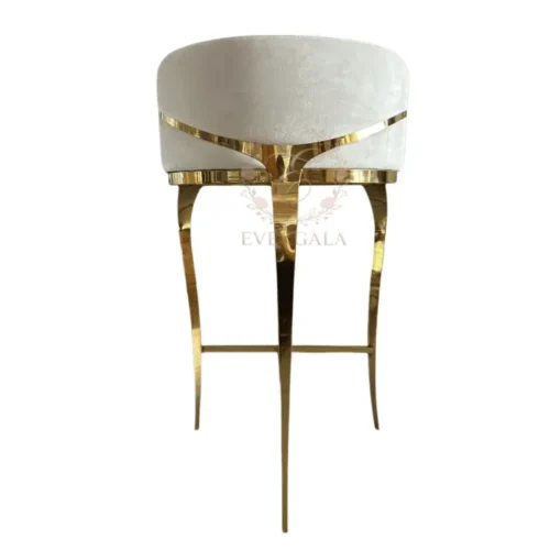 modern cream white curved back bar stool gold frame for wedding reception (1) modern cream white curved back bar stool gold frame for wedding reception (1)