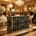 modern-gold-mirror-wedding-bar