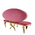 pink-oval-back-gold-frame-wedding-sofa (3)
