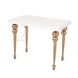 Square white Top Display Table for Events