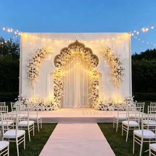 white-elegant-arch-wedding-backdrop white-elegant-arch-wedding-backdrop